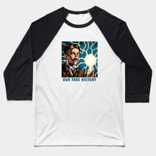 Tesla Baseball T-Shirt